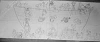 Noahs Ark Mural Sketch