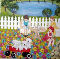 Tea Party Mural